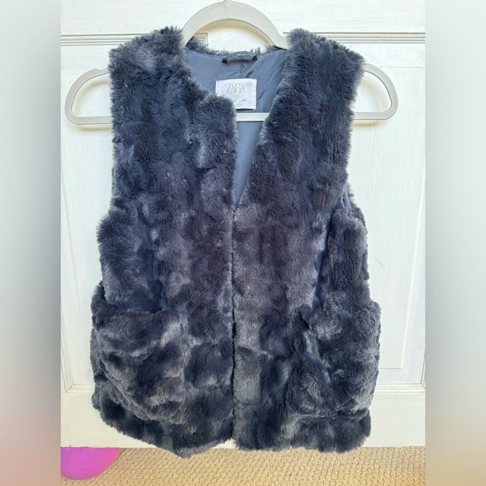 Zara Kids Furry Vest